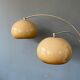 Dijkstra Double Arc Mushroom Lampamp | | d’éclairage de l’ère spatiale Rétro Lumière debout des années 70
