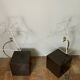Pair of lamps - coffee tables