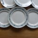 Set de 6 assiettes à dessert en terre de fer du Moulin des Loups modèle Pasteur