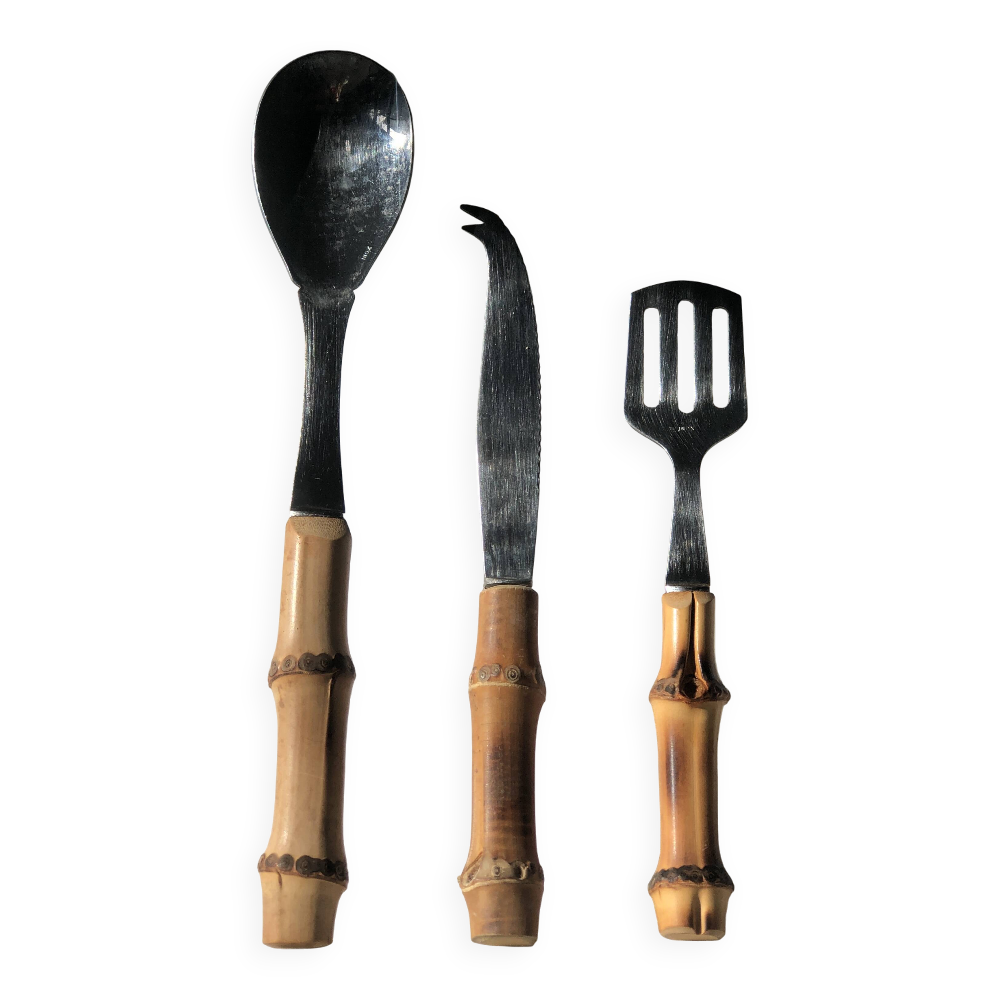 Set de couvert manches bambou