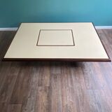 Rectangular Mahey coffee table 60s-70s