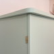 Armoire des années 70 revisitée - Vert pastel