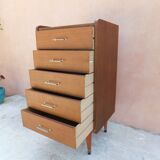 Commode vintage teck