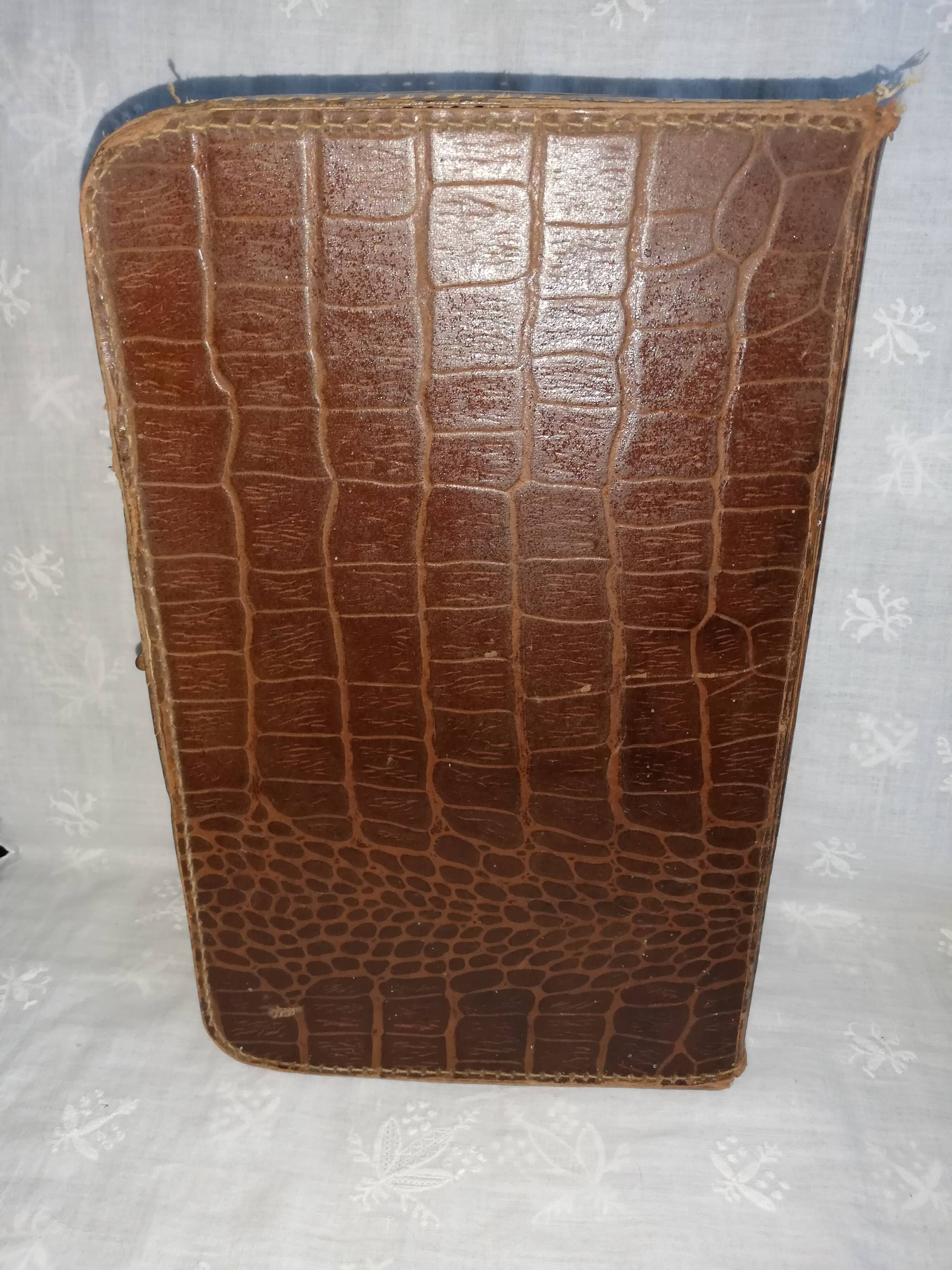 Old sewing box suitcase