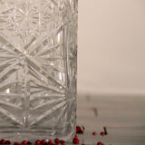 Vintage cut crystal whisky decanter