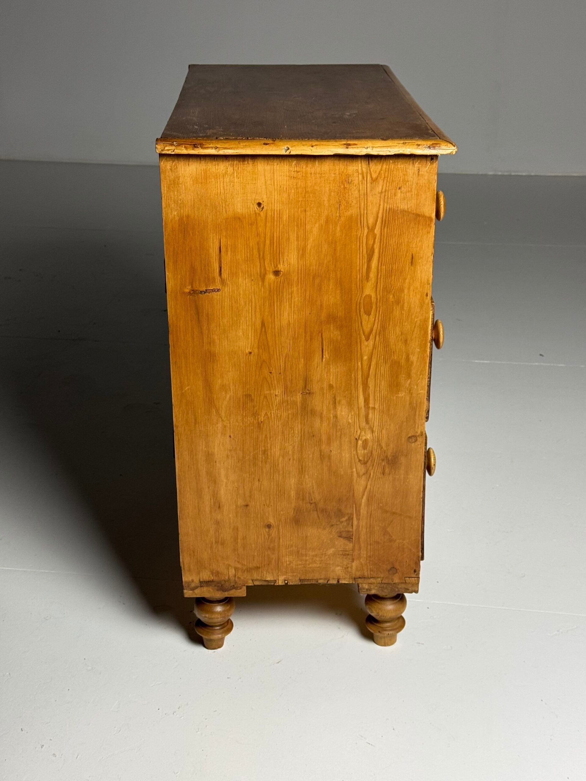 Commode anglaise du 19ème siècle