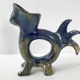 Pair of vintage zoomorphic vases