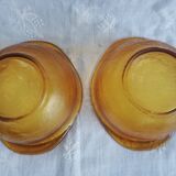 Vintage ear bowl duo