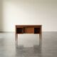 Scandinavian Mid-Century desk in teak, Denmark, 1960s.