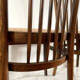 Pair of Baumann Eden caned chairs 1981
