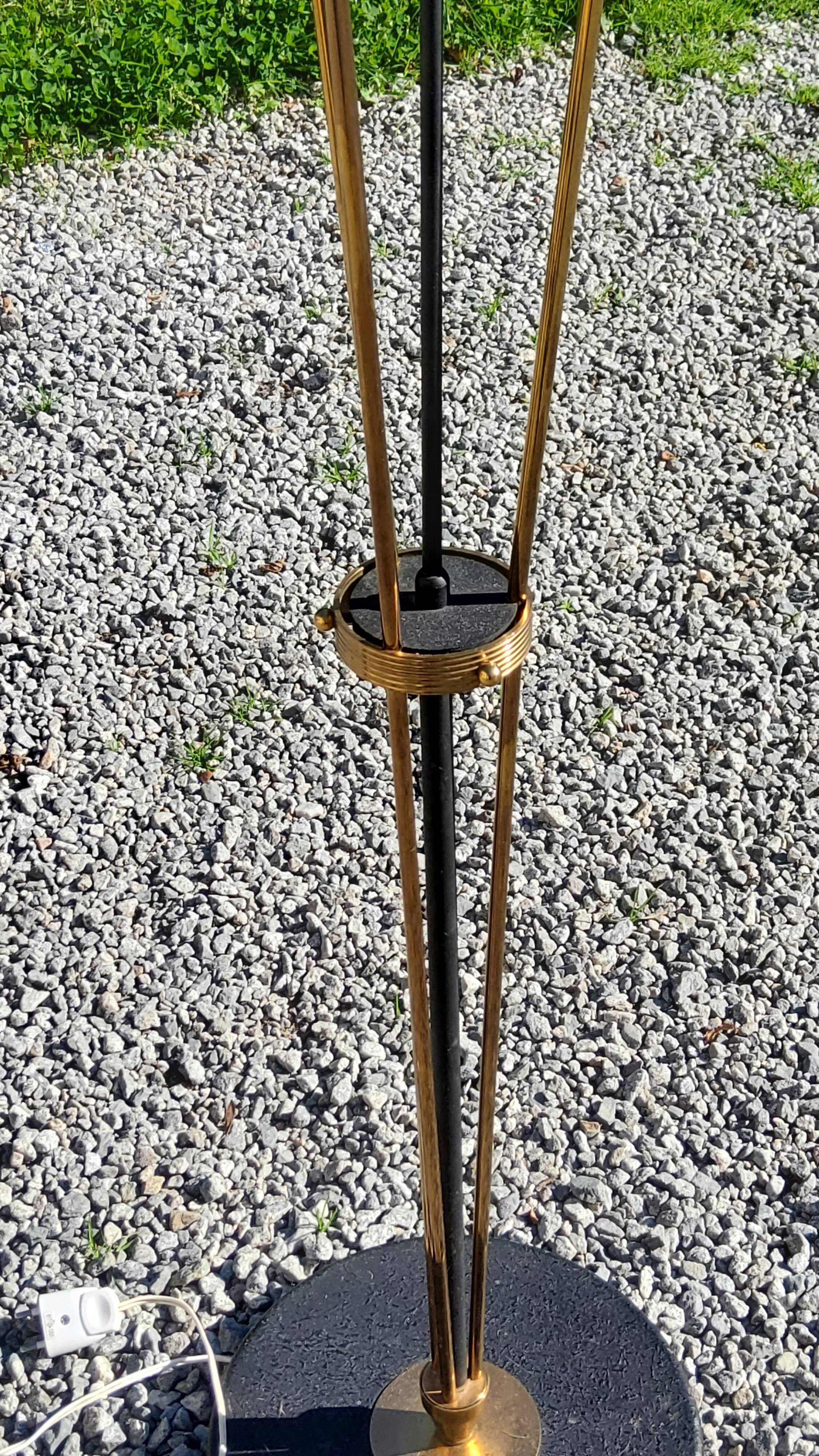 Vintage floor lamp from the 60s from Lunel