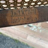 Chaise bistrot bois courbé J J Kohn Nr 80