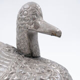 Boîte à bétel birmane en forme de canard, années 1950