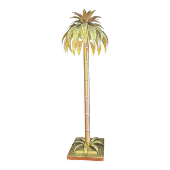 Palm floor lamp
