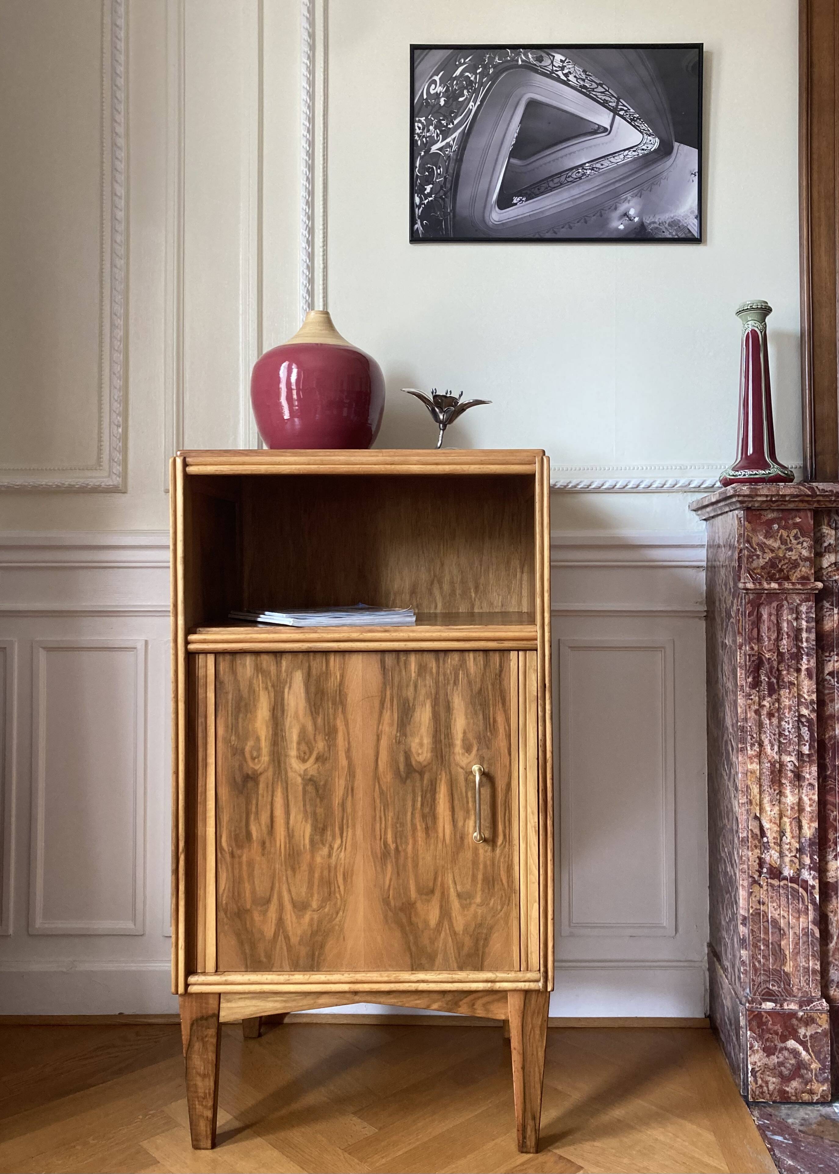 Art Deco 1-door storage unit H1.15m