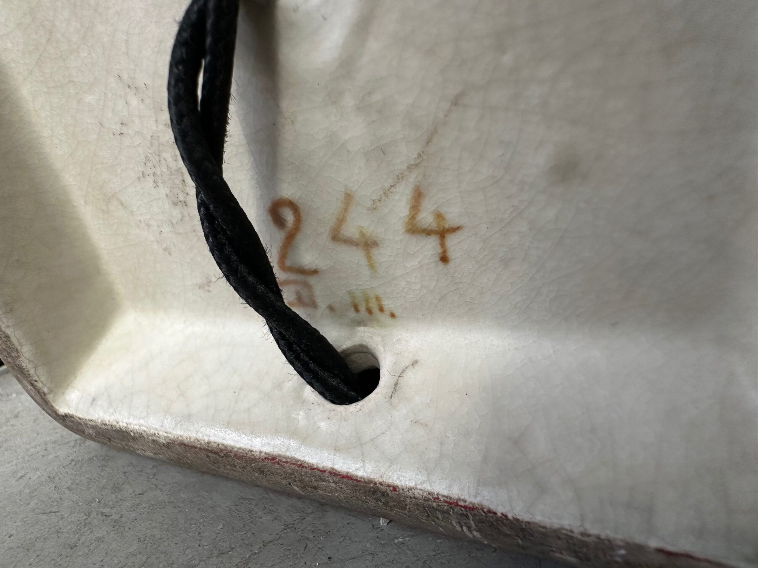 Vintage lamp – Ceramics of Brussels