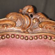 Pair of Louis XV style chairs