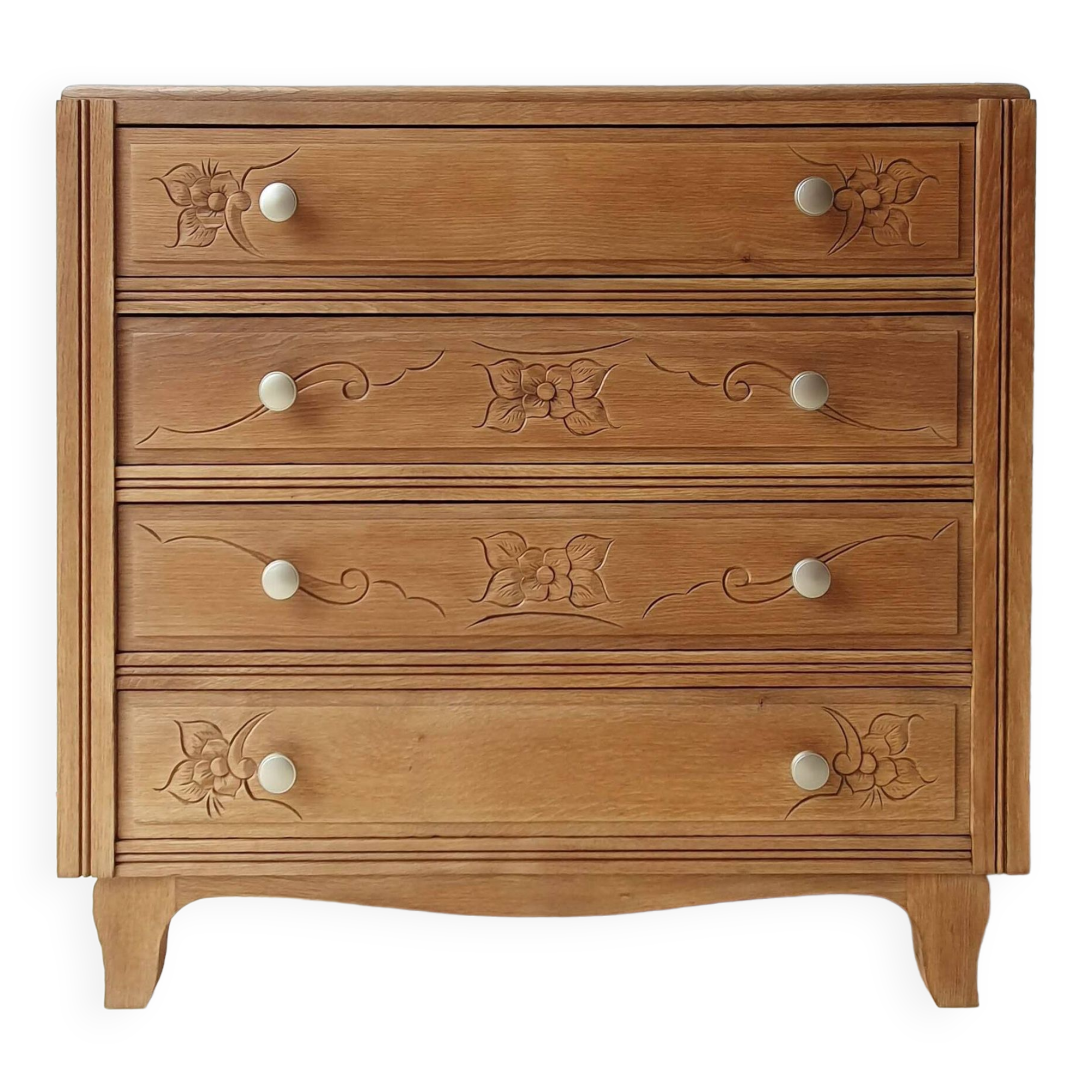 Renovated art deco chest of drawers