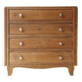 Renovated art deco chest of drawers