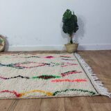 Handmade Berber wool mrirt rug 236 X 140 CM