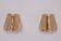 Hollywood Regency Brass Wall lamps 1970s