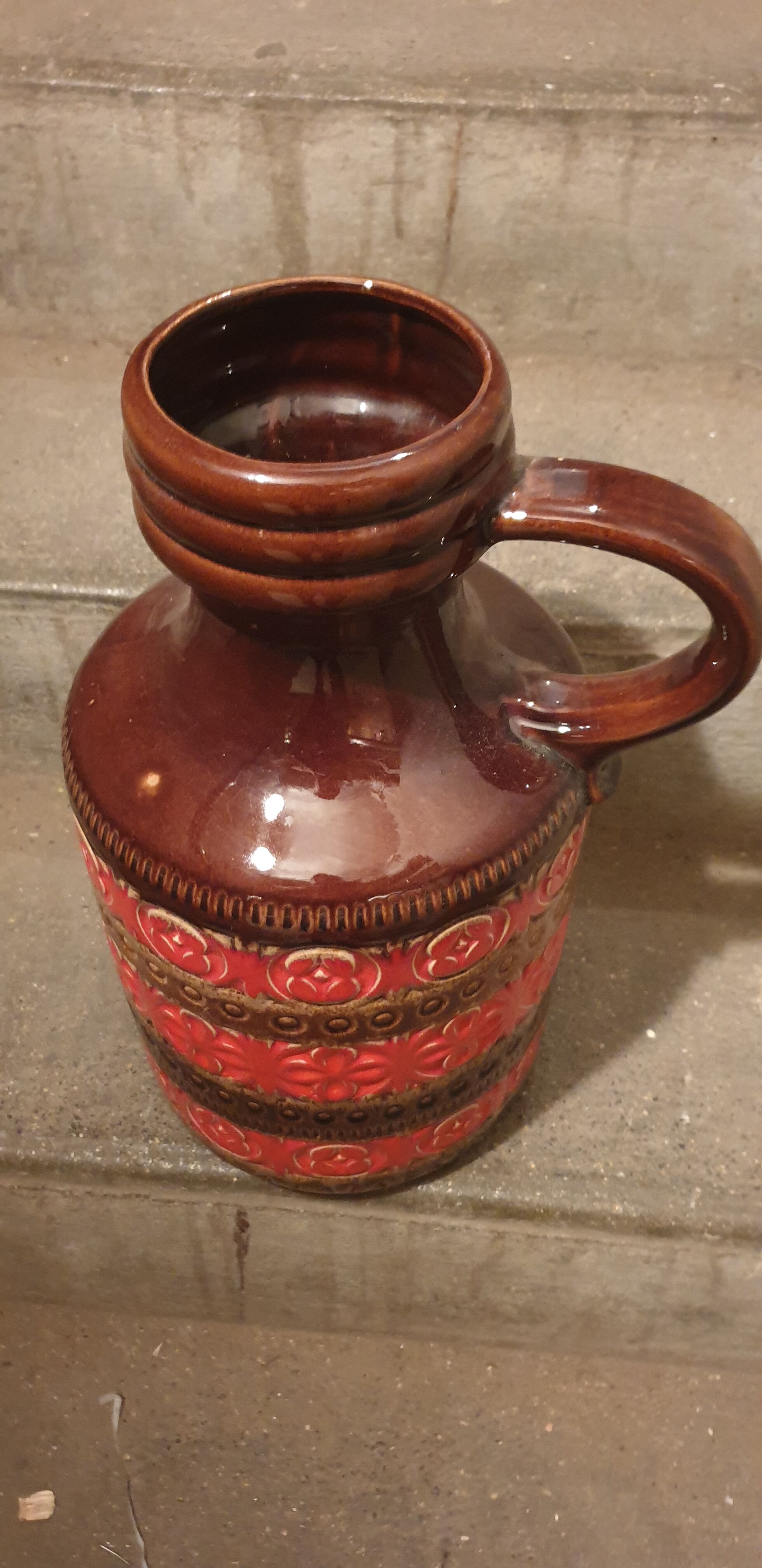 Vase west germany year 70