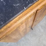 End table, vintage art deco bedside