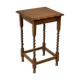 Side table in the countryside style in turned wood