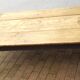 Rustic farm table with a drawer  30