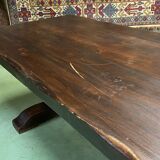1930s oak monastery table