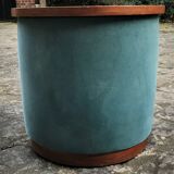 Paire de tables « tambour » vers 1950