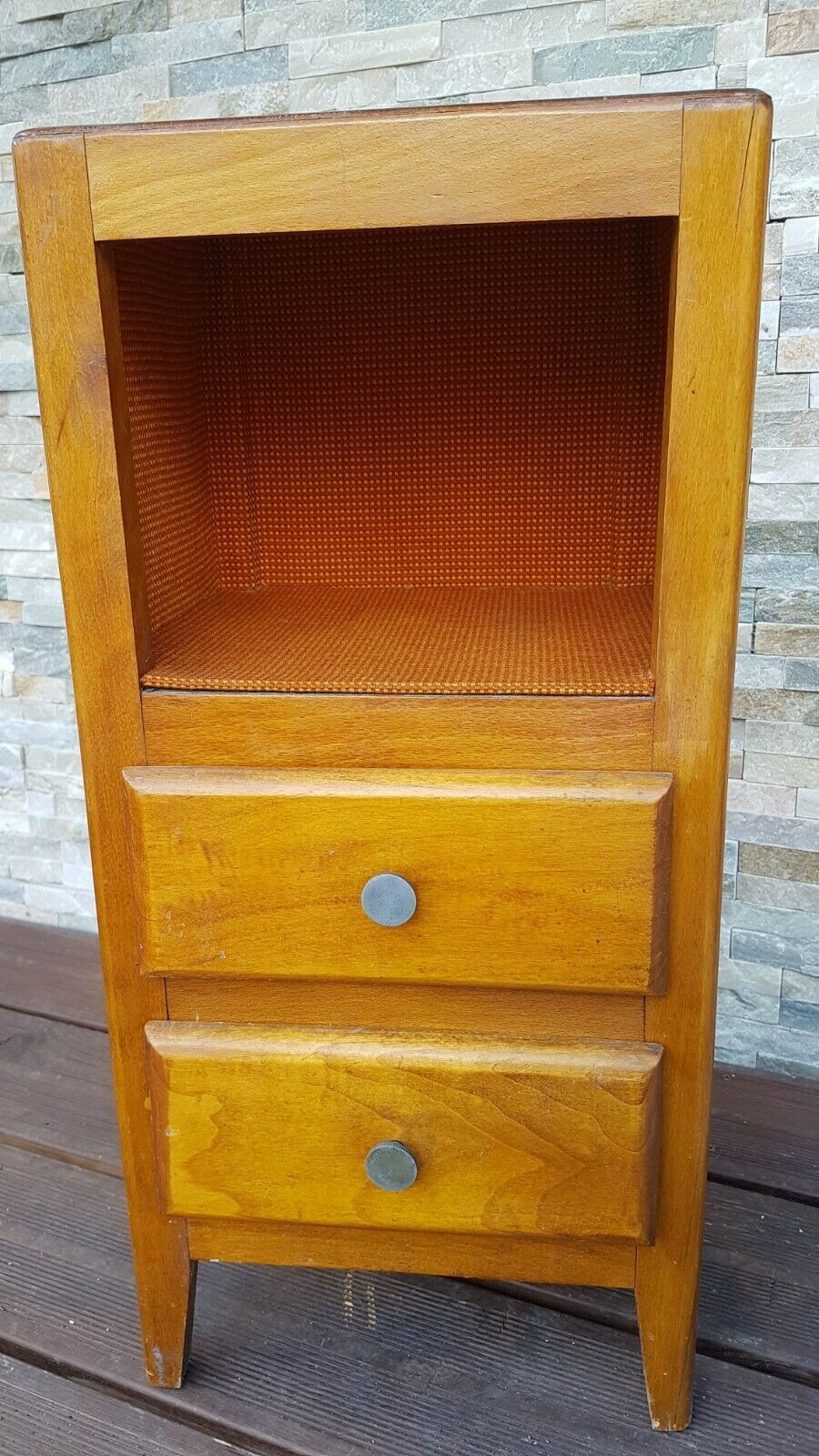Vintage bedside table