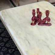 Marble coffee table