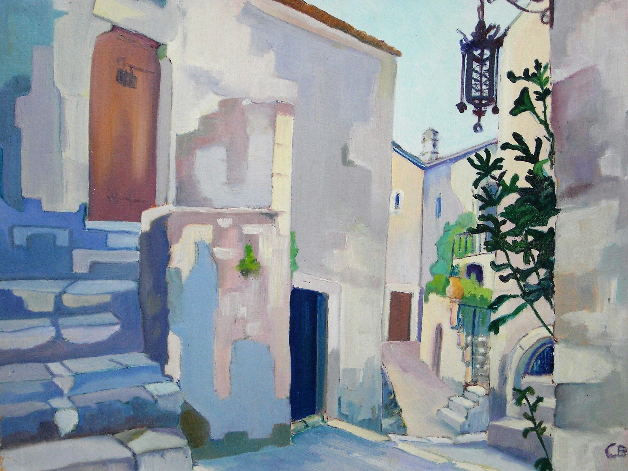 A small village by Charles Belbeoc'h