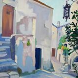 Un petit village par Charles Belbeoc'h
