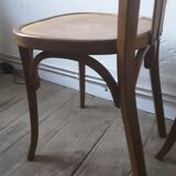 Pair of vintage Baumann bistro chairs
