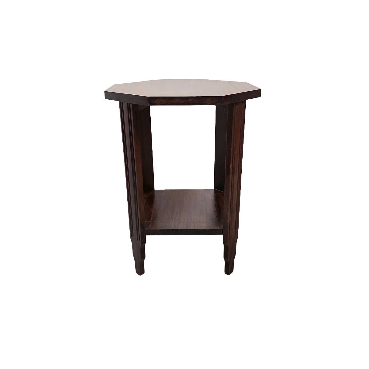 French Art Deco Mahogany Side Table, from around 1900
