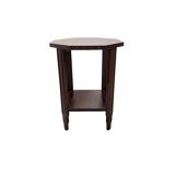 French Art Deco Mahogany Side Table, from around 1900