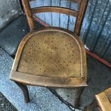 2 vintage bistro chairs