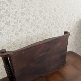 Miroir bois et verre piqué