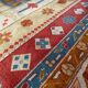 Large handmade oriental rug 240cm x 350cm