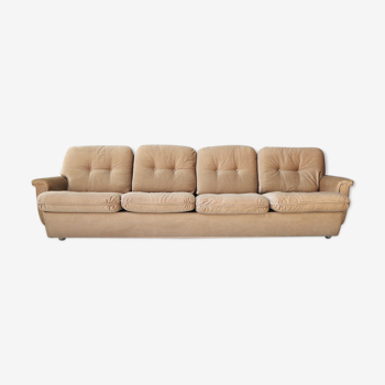 Four seat corduroy couch from the '70s