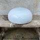 Vintage ceiling light in white opaline, vintage wall sconce.