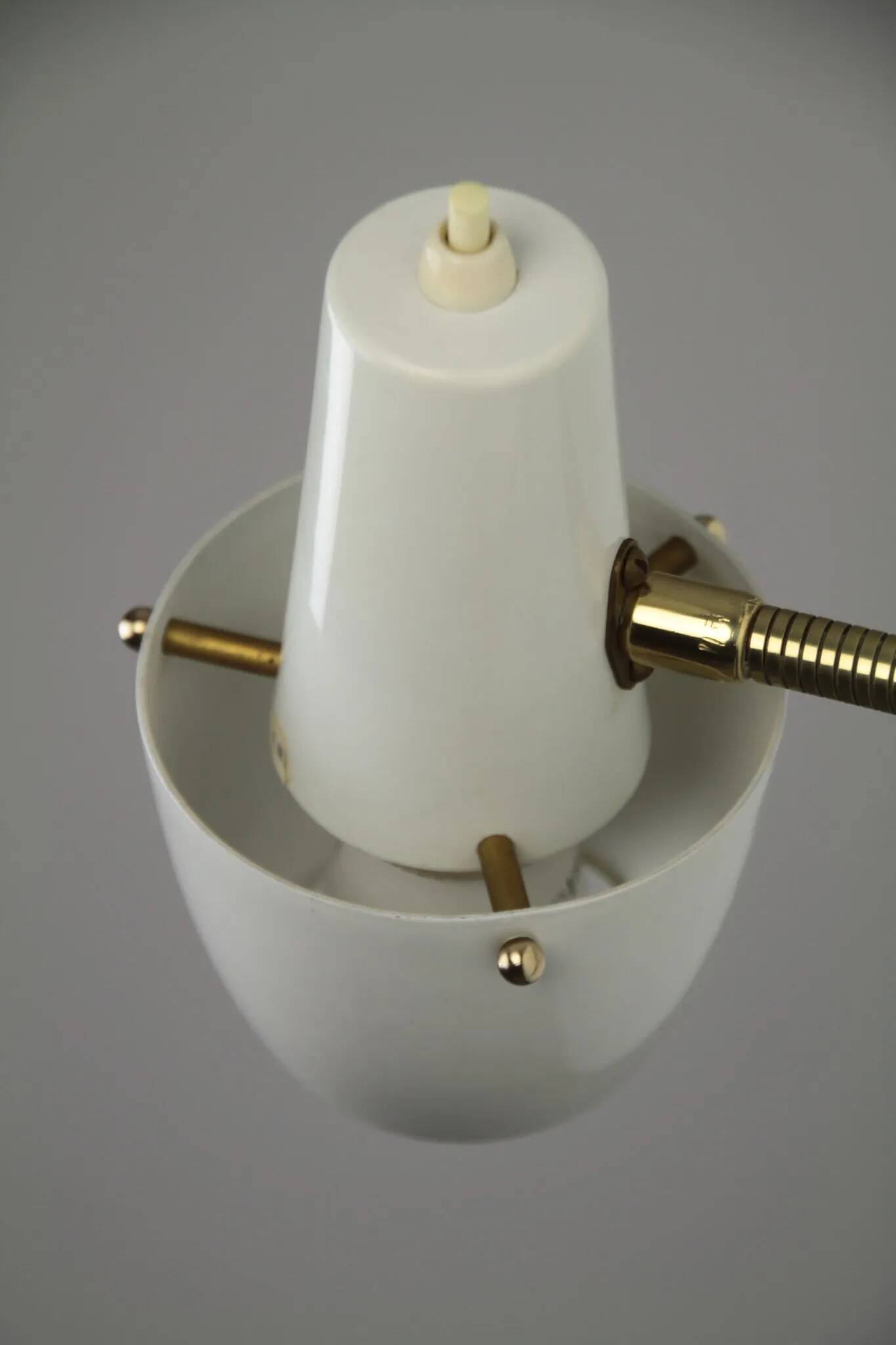 Model V-45 Wall Lamp by Eric Wärnå for EWÅ Armaturfabrik, Värnamo, Sweden — 1960s