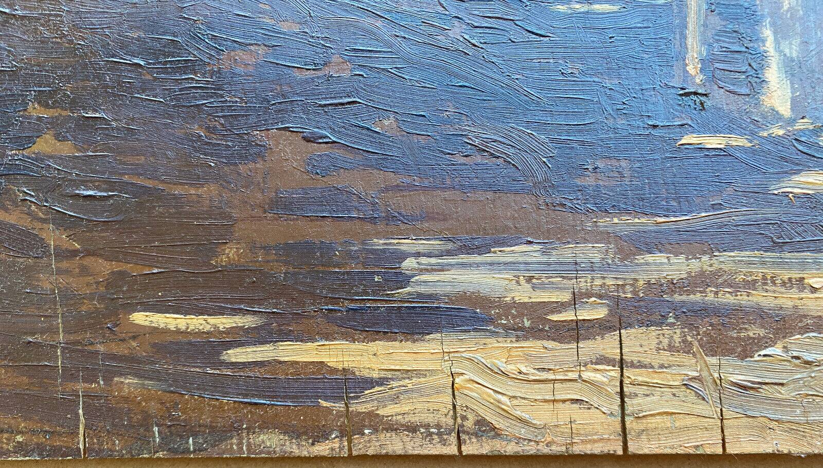 HSP painting "Savigny" (Côte d'Or) by Gaetan Montagney