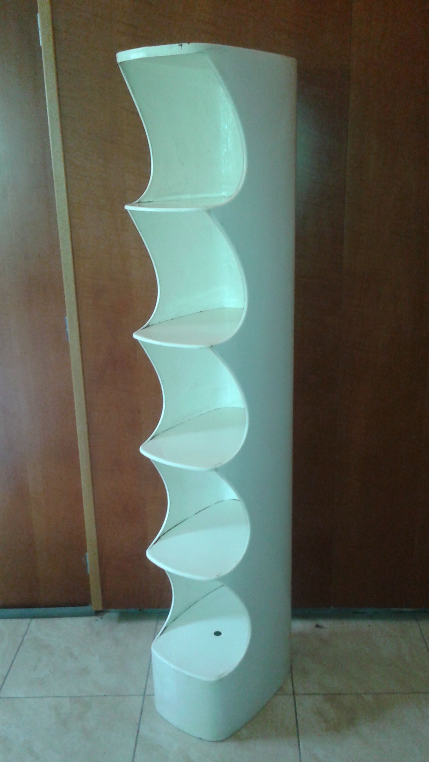 Shelf Rodier in resin and fiber design Valeric Doubroucinskis 1960