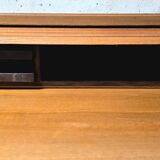 Modernist teak secretary by Fratelli Proserpio, Italy, 1960
