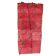 Tapis Marocain Boujad rouge - 252 x 124 cm