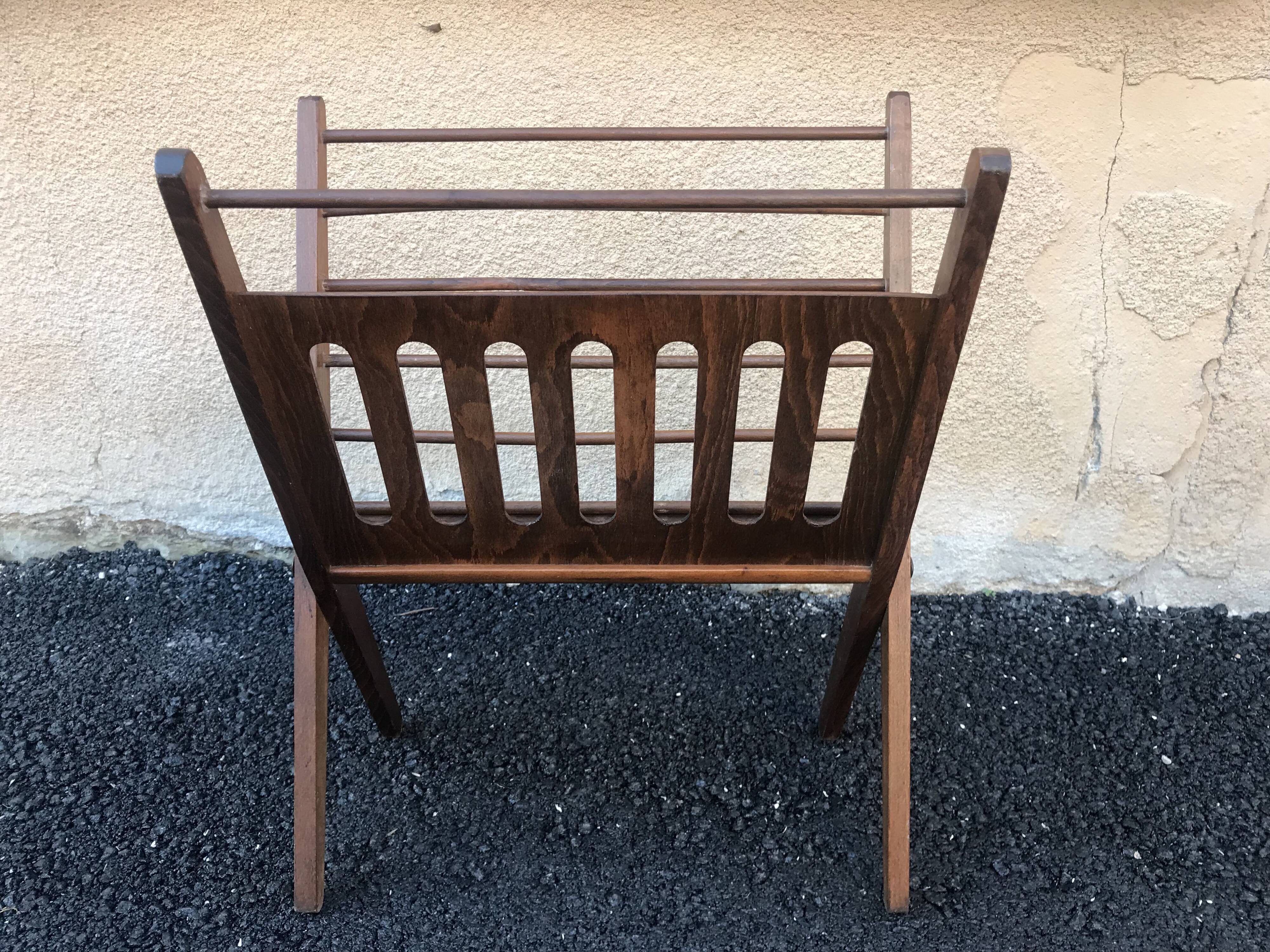 Scandinavian magazine holder by Cees Braakman