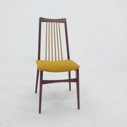 Set of Six Mid Century Dining Chairs, Denmark, 1970s